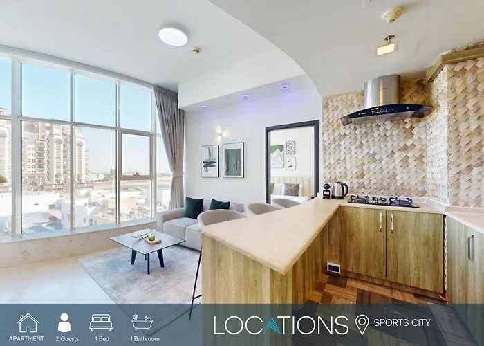Zenith Tower A2 - Colourful One Bedroom